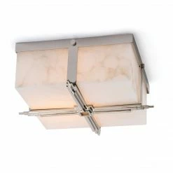 Regina Andrew Lighting Gotham Flush Mount | Silver