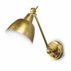 Regina Andrew Lighting Mercantile Wall Sconce | Natural Brass