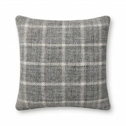Loloi Adam Pillow | Grey Decor