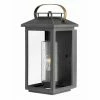 Hinkley Atwater Wall Lantern | Medium Ash Bronze