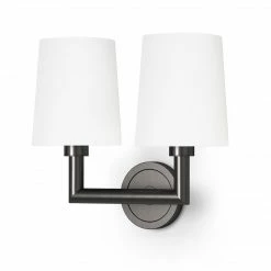 Regina Andrew Lighting Legend Double Wall Sconce | Oil Rubbed Bronze