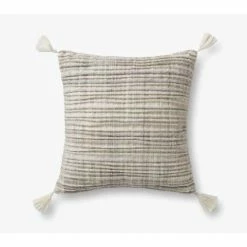 Loloi Alex Pillow | Silver