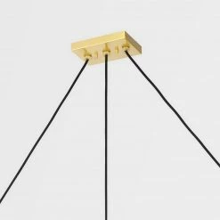HVL - Mitzi Demi Pendant | Aged Brass LED Lighting