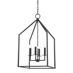 HVL - Mitzi Medium Lena Pendant | Aged Iron
