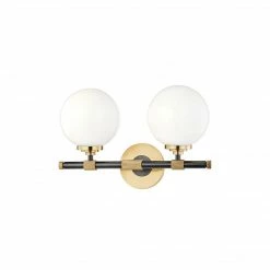 HVL - Hudson Valley Bowery 2-Light Vanity | Old Bronze