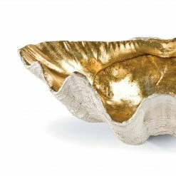 Regina Andrew Golden Clam Bowl Decor