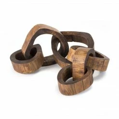 Regina Andrew Decor Wooden Links Centerpiece