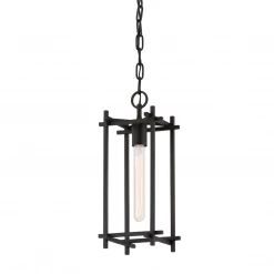 HVL - Troy Lighting Huck Small Pendant | Black Iron