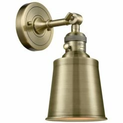 Innovations Addison Wall Sconce/Flush Mount | Antique Brass Lighting
