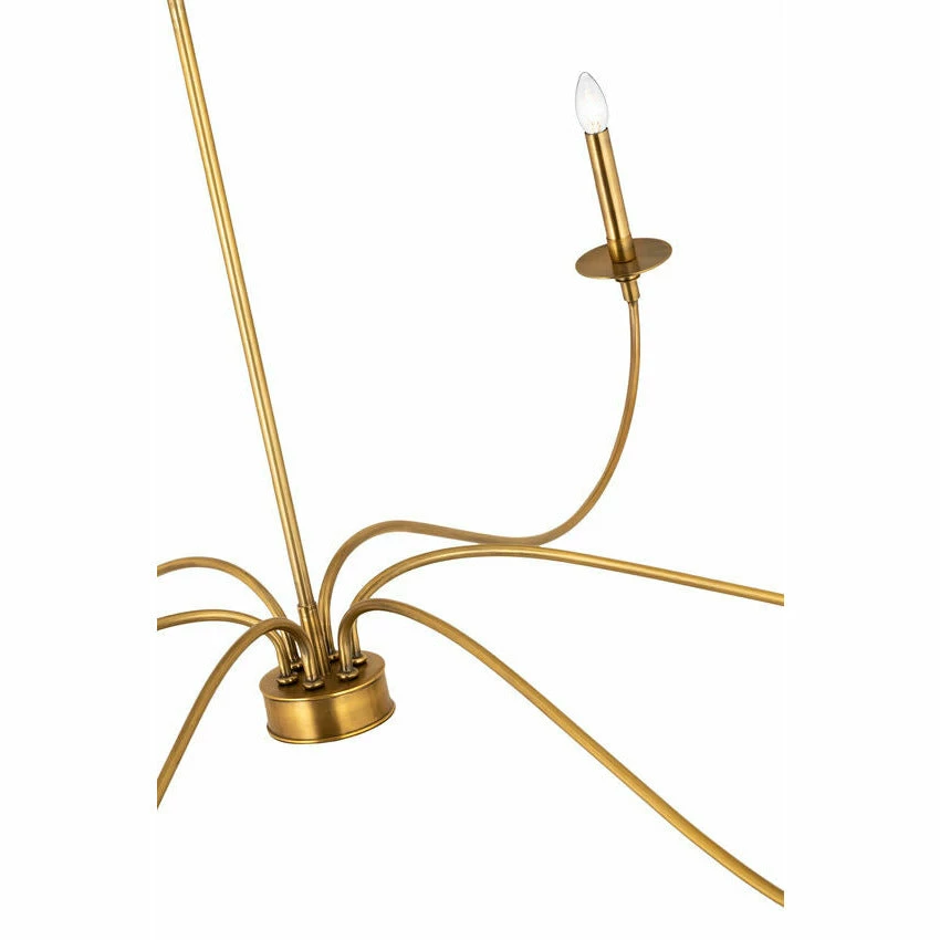 Z-lite Lighting Arrington 6 Light Chandelier - 63" | Rubbed Brass