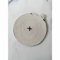 Ten And Co Trivet | Large X Black Decor