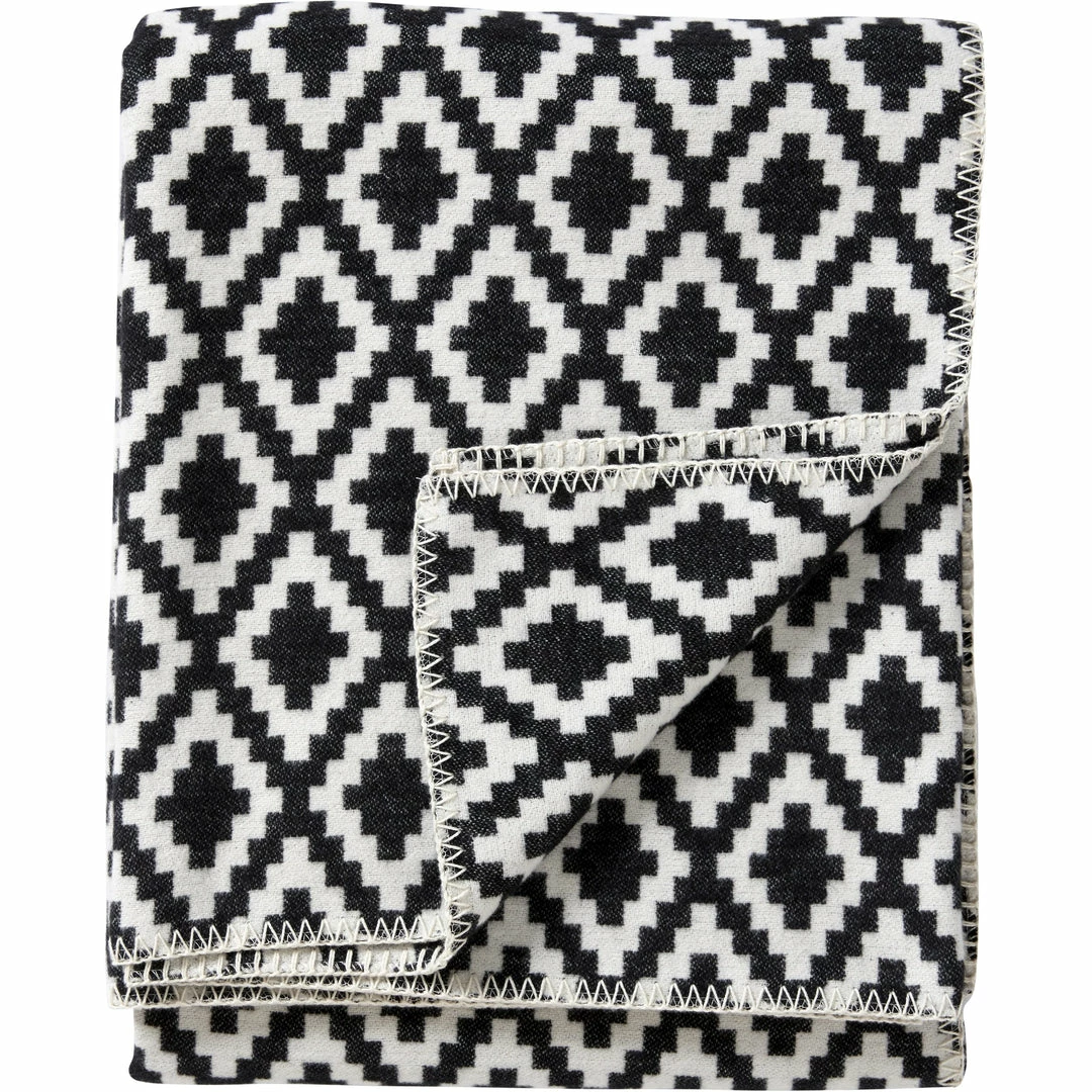 Klippan Decor Diamond Blanket | Black