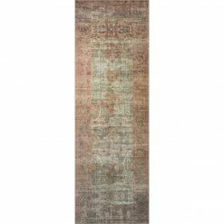 Loloi Georgie Rug 03 | Jade/Sunset