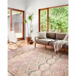 Loloi Loloi Rugs Layla Rug 17 | Pink/Lagoon