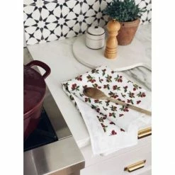 Ten And Co Tea Towel | Wild Cranberry Decor