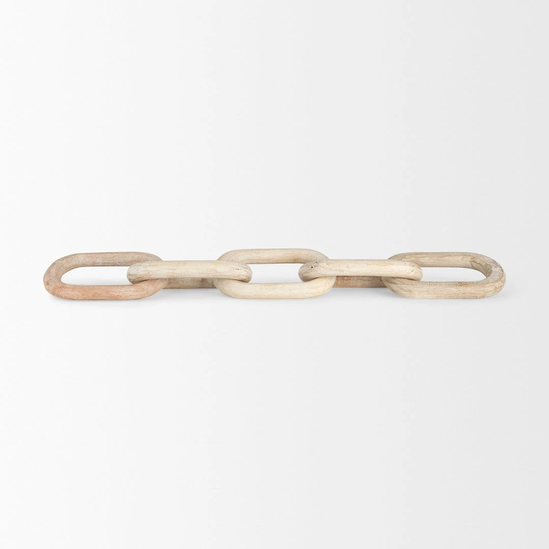 Mercana Alie Chain Link | White