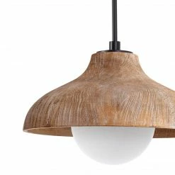 Regina Andrew Lighting Surfside Wood Pendant | Natural