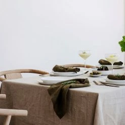 Cultiver Pure Linen Tablecloth | Natural