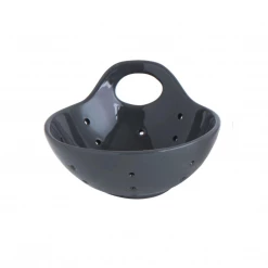 Creative COOP Stoneware Berry Bowl | Medium Gray Kitchen Accessories