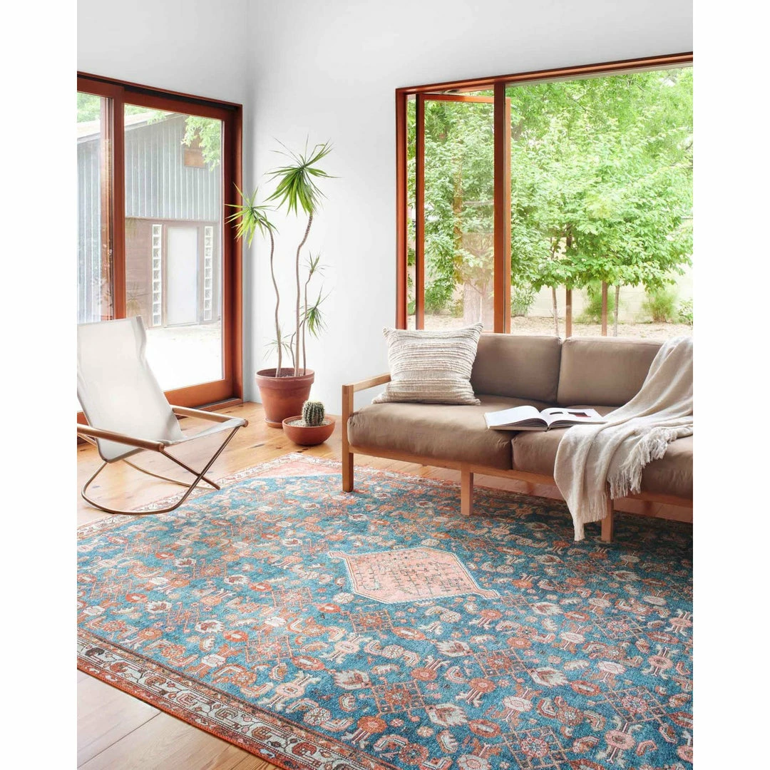 Loloi Layla Rug 10 | Marine/Clay Loloi Rugs