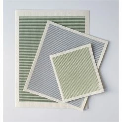 Ten And Co Sponge Cloth | Stripe Sage Decor