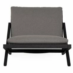 Sunpan Bali Outdoor Lounge Chair | Charcoal Gracebay Grey