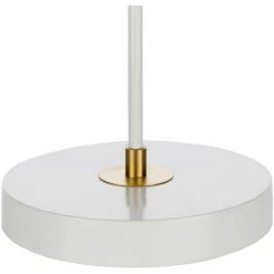 Surya Brent Desk Lamp | White Lighting