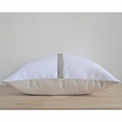 Stitched By Grace Dakota Pillow | Oatmeal Decor