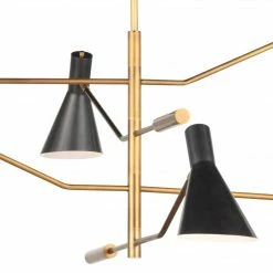 Regina Andrew Spyder Chandelier | Black Lighting