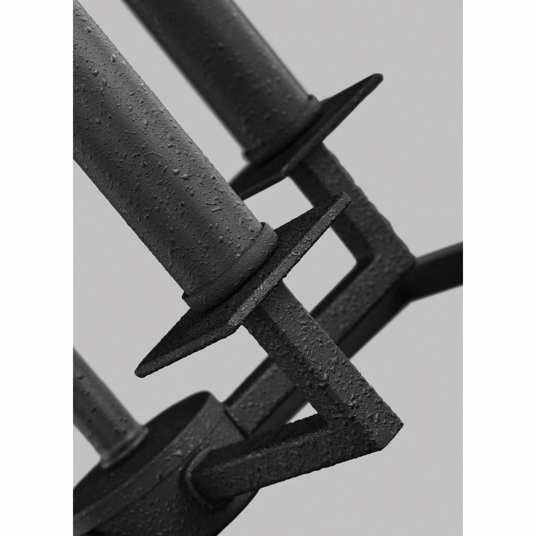 Generation Lighting Perryton Pendant | Small Blacksmith