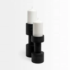 Mercana Bolt Candle Holder (Set Of 2)