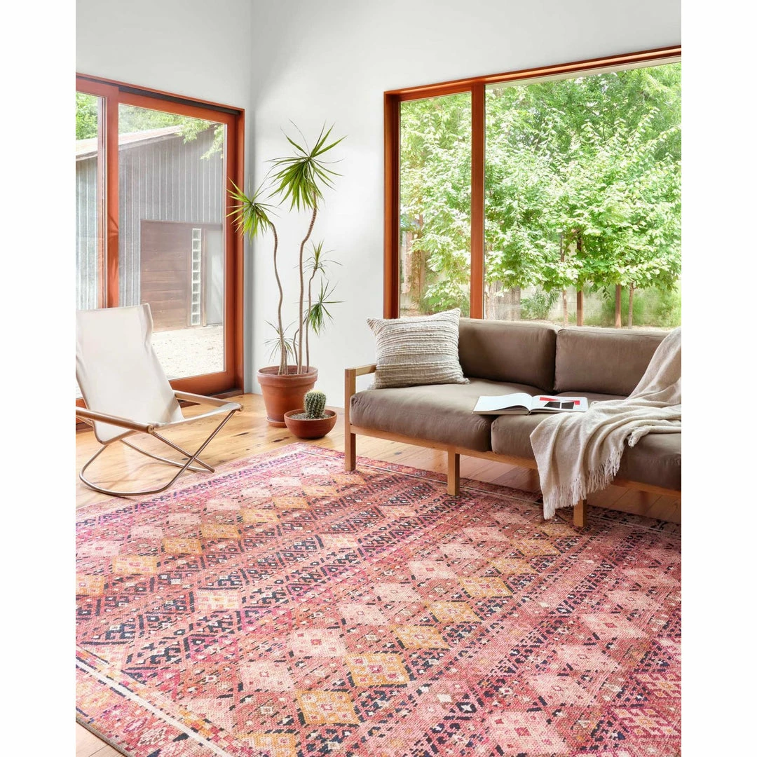 Loloi Layla Rug 15 | Magenta/Multi
