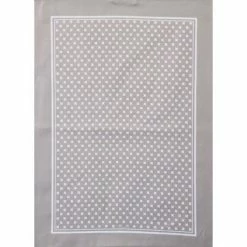 Ten And Co Tea Towel | Tiny X Grey