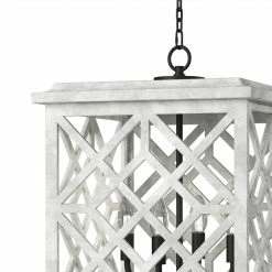 Regina Andrew Chatham Wood Pendant | White