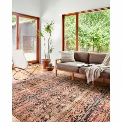 Loloi Layla Rug 14 | Mocha/Blush Loloi Rugs