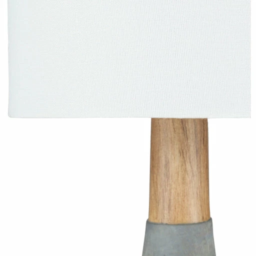 Surya Lighting Kent Table Lamp | Gray