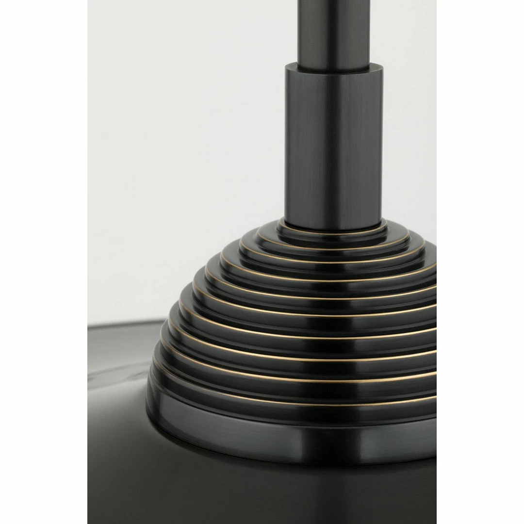 HVL - Hudson Valley Draper Flush Mount | Polished Nickel