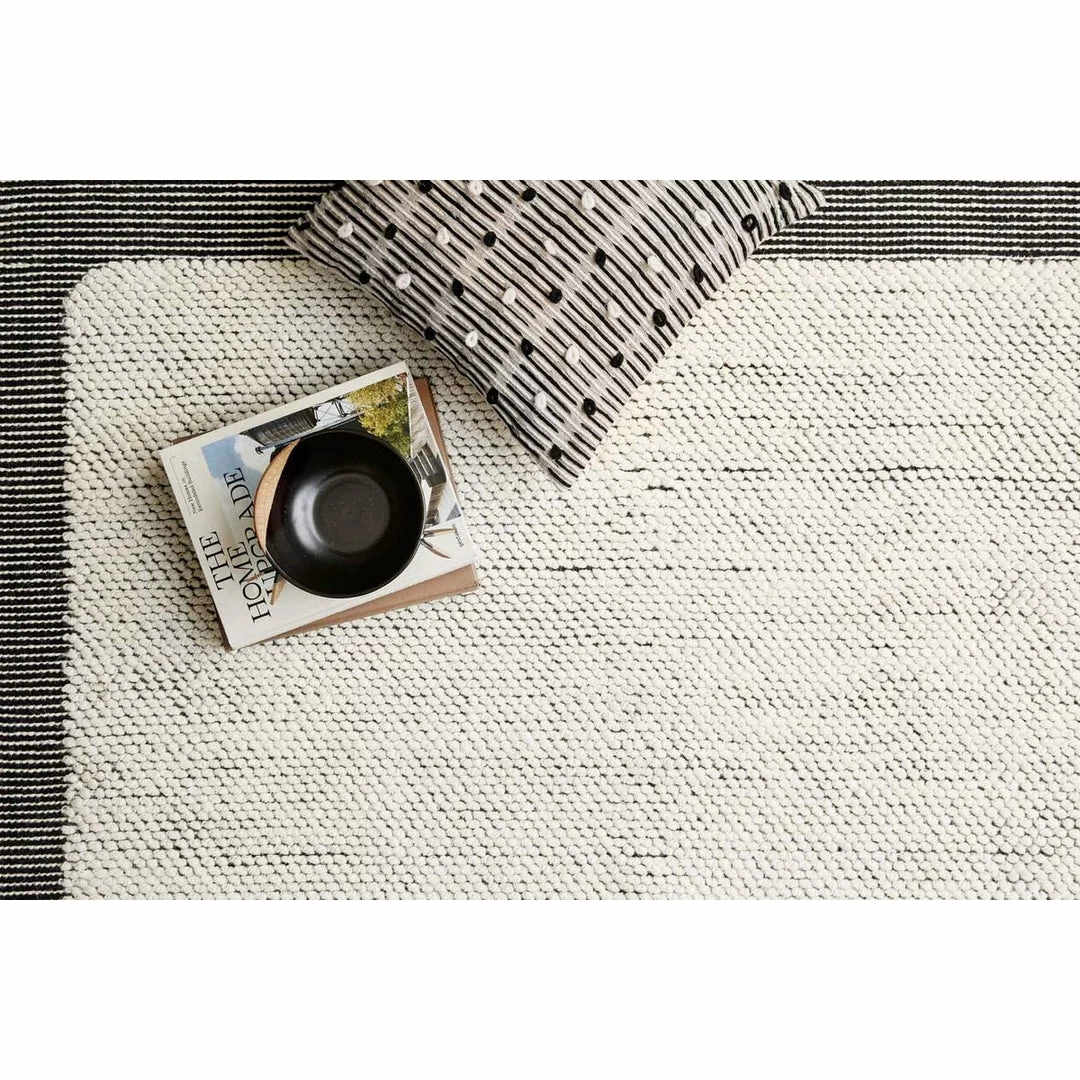 Loloi Rugs Moreno Rug 01 ED | Ivory/Black