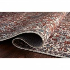 Loloi Lenna Rug 04 MH | Brick/Sky Rugs