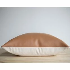 Stitched By Grace Dominique Pillow | Tan