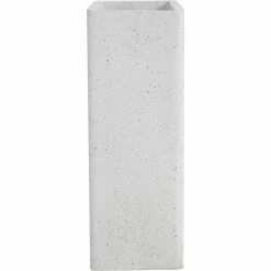 Moe's Home Collection Dagon Sculpture Planter | White Terrazzo Decor