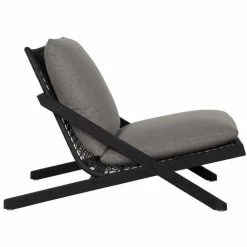 Sunpan Bali Outdoor Lounge Chair | Charcoal Gracebay Grey