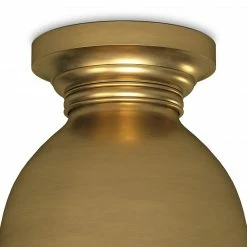 Regina Andrew Lighting Pantry Flush Mount | Natural Brass