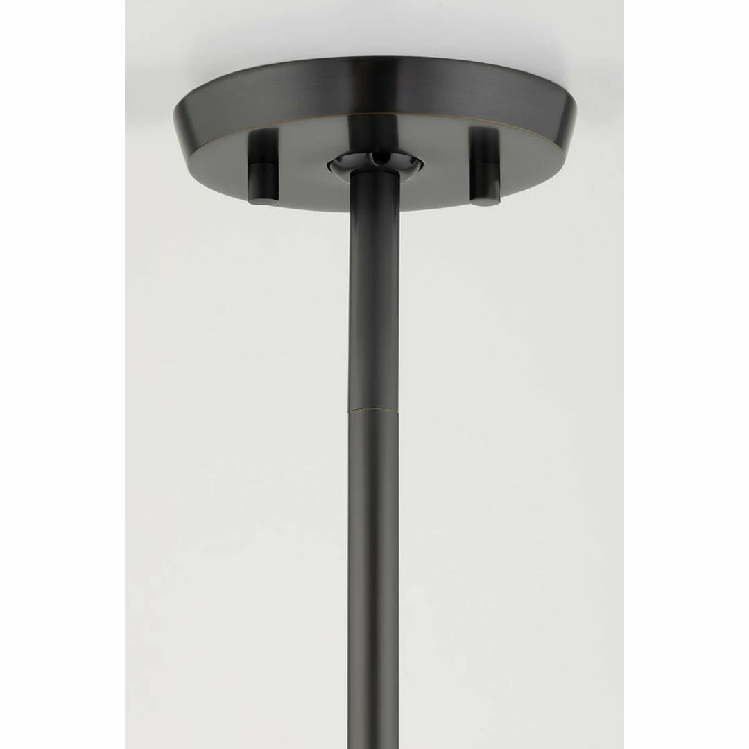 HVL - Hudson Valley Draper Flush Mount | Polished Nickel