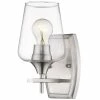 Z-lite Joliet 1-Light Wall Sconce | Brushed Nickel Lighting