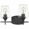 Z-lite Joliet 2-Light Vanity | Matte Black