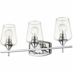 Z-lite Joliet 3-Light Vanity | Chrome Lighting