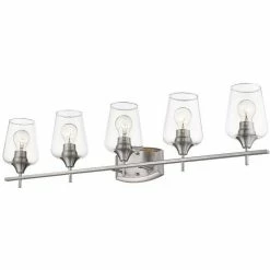 Z-lite Joliet 5-Light Vanity | Brushed Nickel