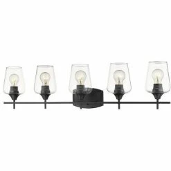 Z-lite Lighting Joliet 5-Light Vanity | Matte Black