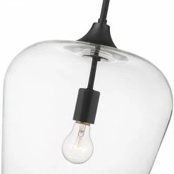 Z-lite Joliet 12" Pendant | Matte Black